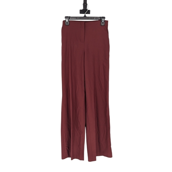 Karen Millen Pants - Karen Millen Wide Leg Trouser Pant Maroon 2 Business casual preppy 90s classic